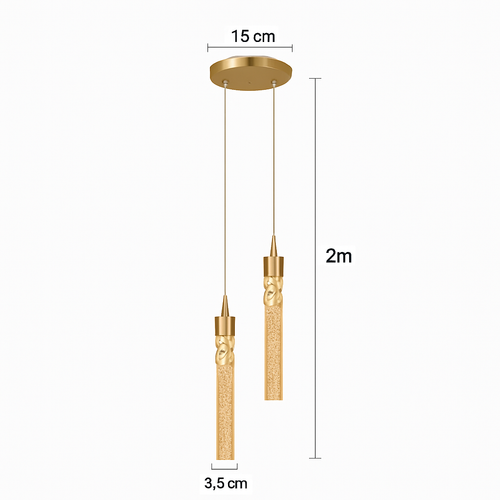 lustre en cristal led moderne pour décoration intérieure créative - vue 9 sur 22