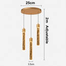 lustre en cristal led moderne pour décoration intérieure créative