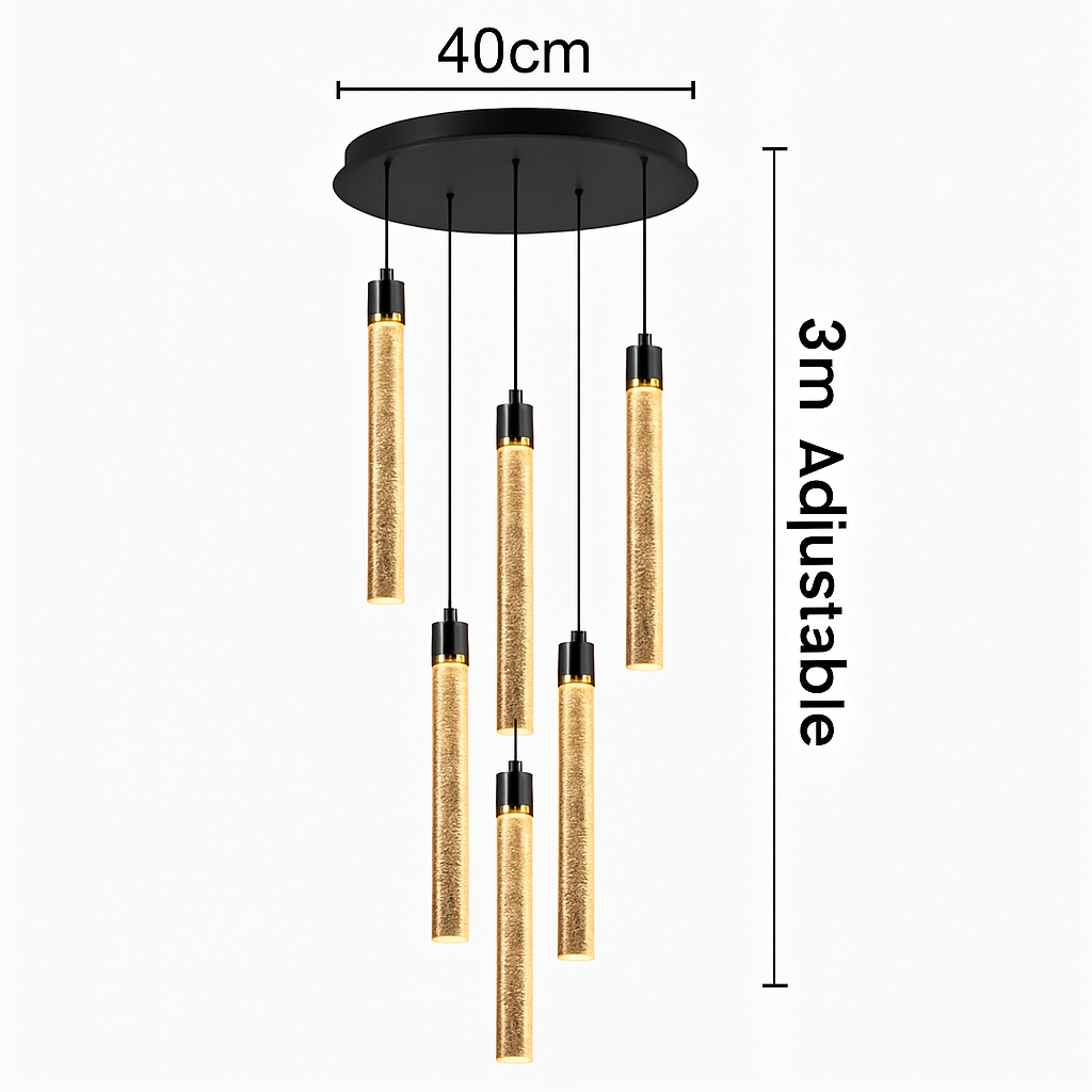 lustre en cristal led moderne pour décoration intérieure créative - vue 10 sur 22