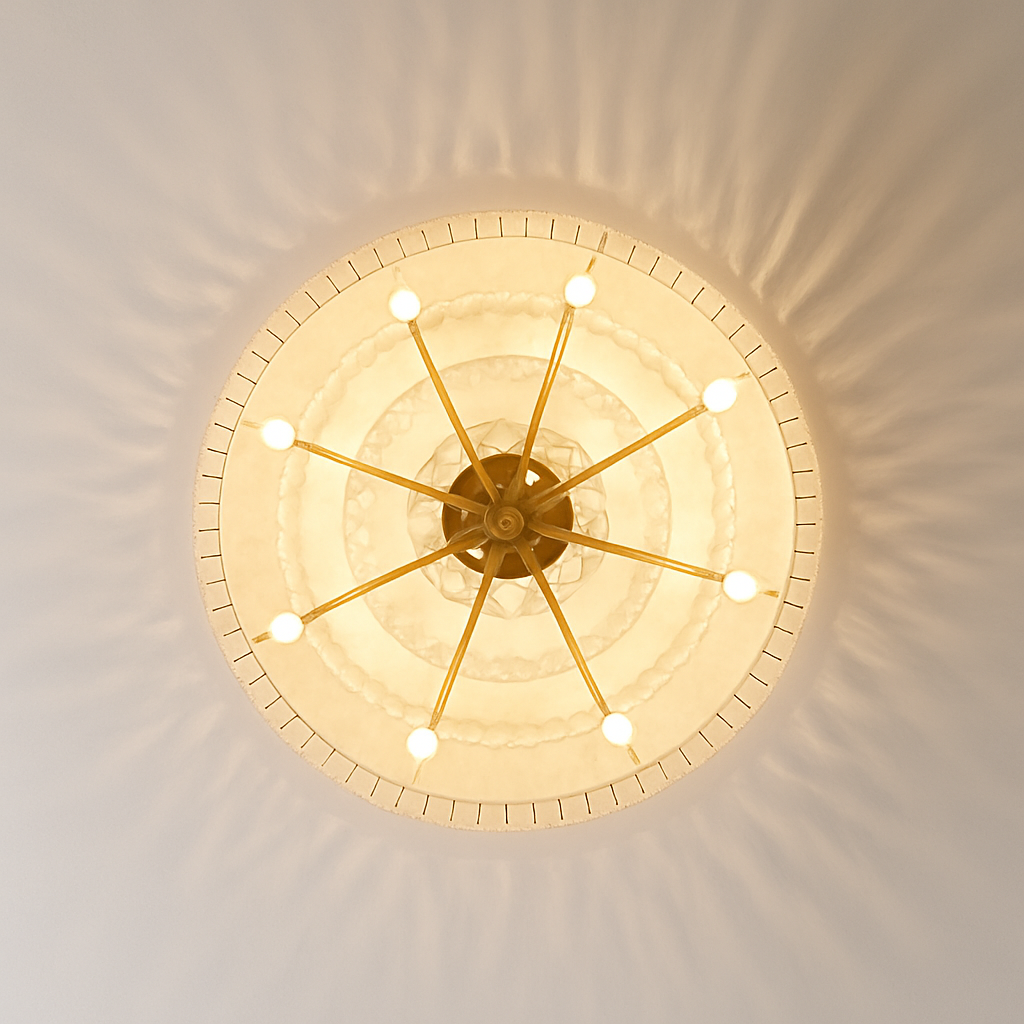 lustre en cristal moderne pour décoration contemporaine de luxe - vue 6 sur 10