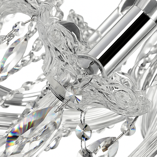 lustre en cristal moderne pour une décoration luxueuse - vue 4 sur 5