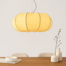 lustre en soie design nordique wabi sabi pour intérieur moderne