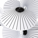lustre 	 en tissu design éclairage maison fil réglable