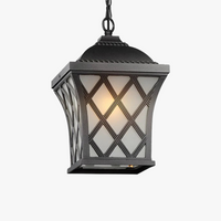 Lustre extérieur européen étanche