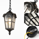 lustre extérieur étanche rétro pour jardin et entrée
