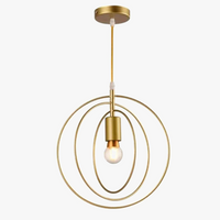lustre industriel vintage en métal pour éclairage rétro intérieur