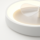 lustre intelligent moderne avec télécommande et ventilateur intégré
