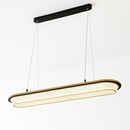 lustre led circulaire de luxe pour décoration intérieure moderne