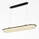 lustre led circulaire de luxe pour décoration intérieure moderne