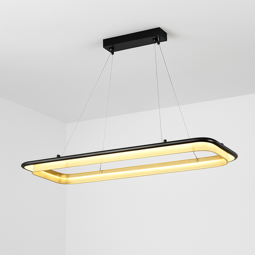 lustre led circulaire de luxe pour décoration intérieure moderne - vue 14 sur 14