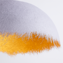 lustre led créatif demi-mois designer italien éclairage intérieur