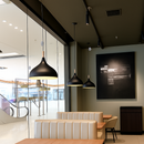 lustre led créatif style industriel rétro pour restaurant
