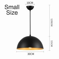 lustre led créatif style industriel rétro pour restaurant
