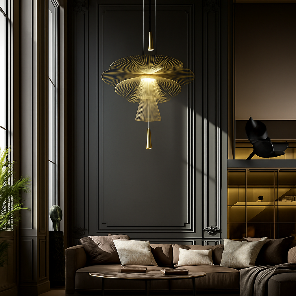 Lustre LED design nordique pour salon salle à manger cuisine Tables à manger barre lampe de chevet décor à la maison luminaire suspendu - vue 3 sur 15