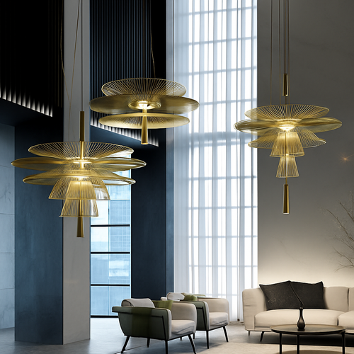 Lustre LED design nordique pour salon salle à manger cuisine Tables à manger barre lampe de chevet décor à la maison luminaire suspendu - vue 5 sur 15