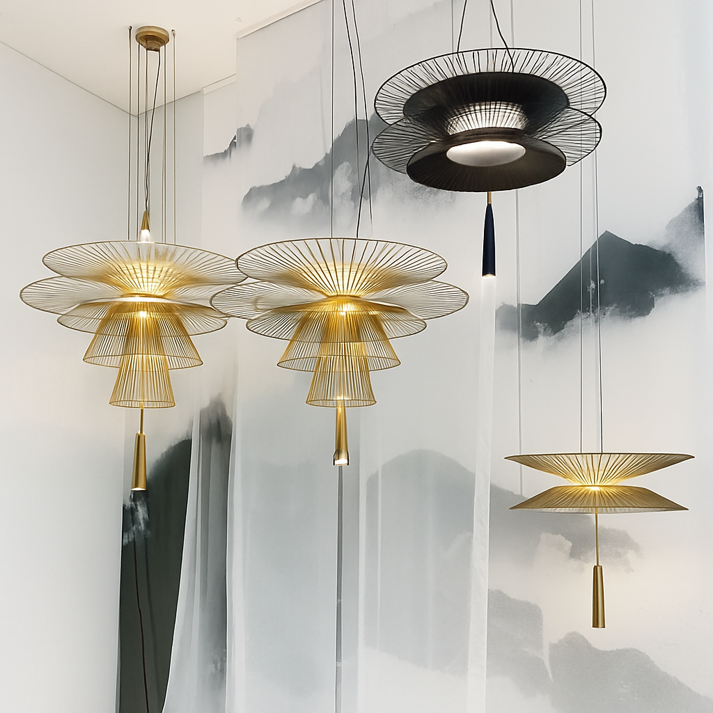 Lustre LED design nordique pour salon salle à manger cuisine Tables à manger barre lampe de chevet décor à la maison luminaire suspendu - vue 5 sur 15
