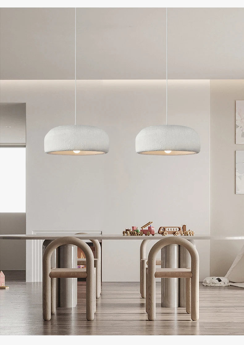 lustre led moderne minimaliste wabi sabi nordique pour bar et restaurant