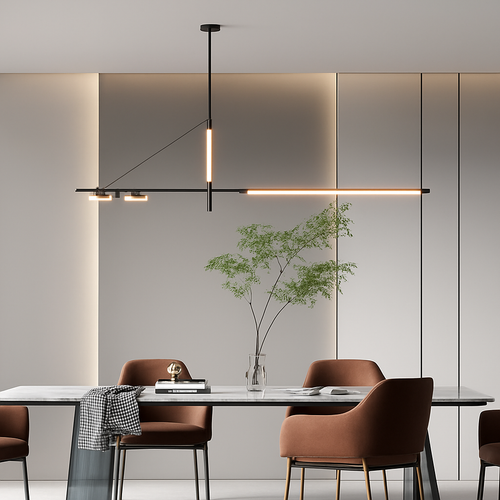 lustre led moderne pour tables alimentaires et décorations - vue 2 sur 4
