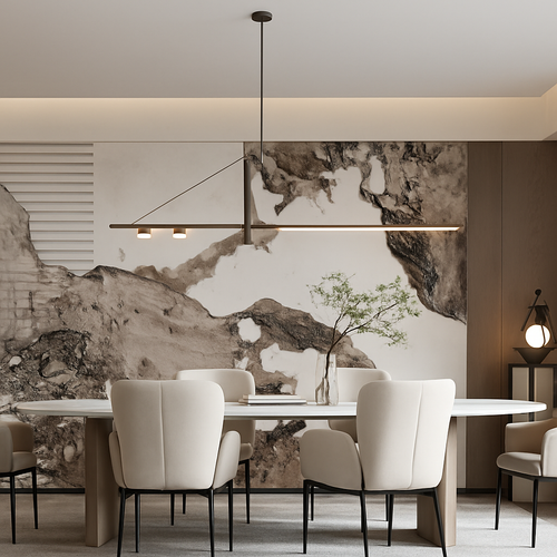lustre led moderne pour tables alimentaires et décorations - vue 3 sur 4