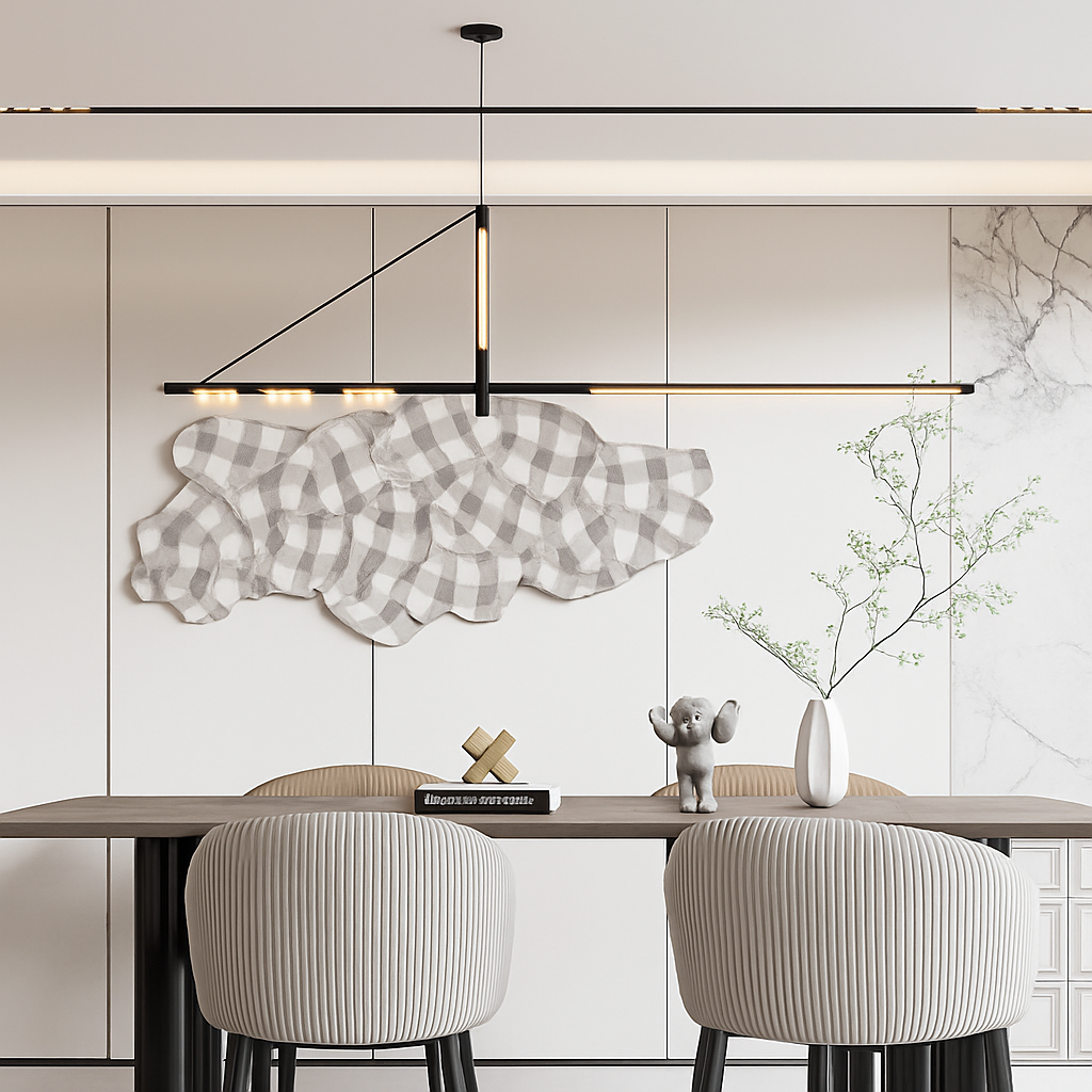 lustre led moderne pour tables alimentaires et décorations - vue 3 sur 4