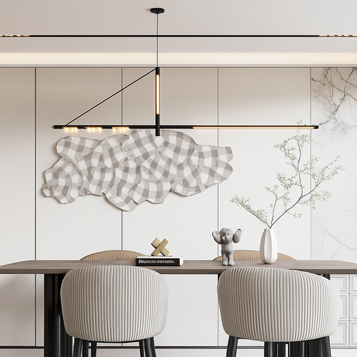 lustre led moderne pour tables alimentaires et décorations - vue 4 sur 4