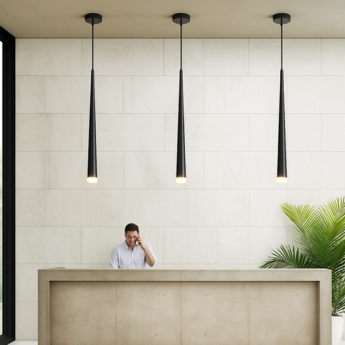 lustre led nordique design pour cuisine restaurant bar - vue 5 sur 6