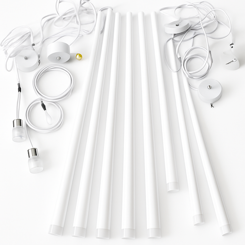lustre led nordique design pour cuisine restaurant bar - vue 7 sur 6