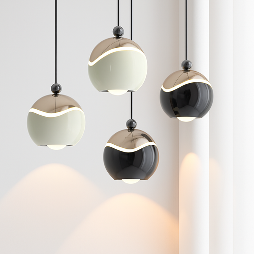 lustre à led pour une décoration moderne et élégante - vue 3 sur 11