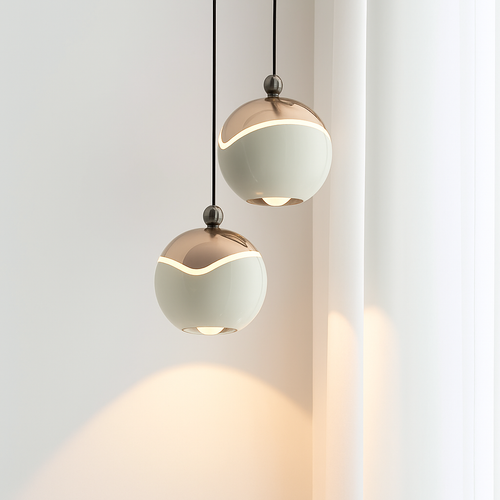 lustre à led pour une décoration moderne et élégante - vue 4 sur 11