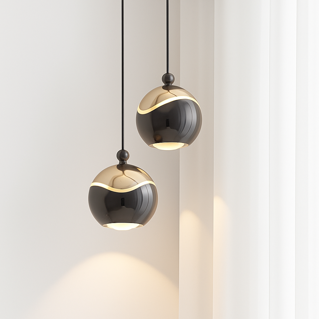 lustre à led pour une décoration moderne et élégante - vue 4 sur 11