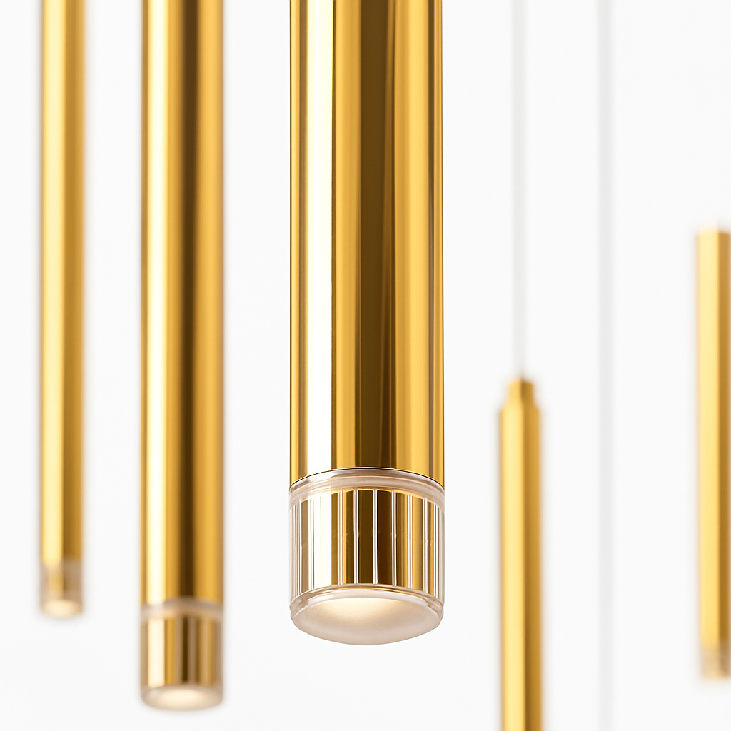 Lustre led suspendu design moderne pour villa loft hôtel - vue 5 sur 17