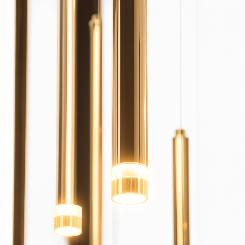 Lustre led suspendu design moderne pour villa loft hôtel - vue 6 sur 17