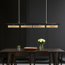 Lustre long de restaurant minimaliste moderne