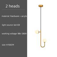 lustre moderne design avec éclairage à led créatif