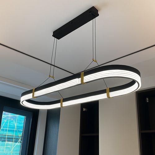 lustre moderne design pour salle à manger et bar - vue 4 sur 10