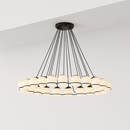 lustre moderne en verre créatif pour éclairage intérieur décoratif