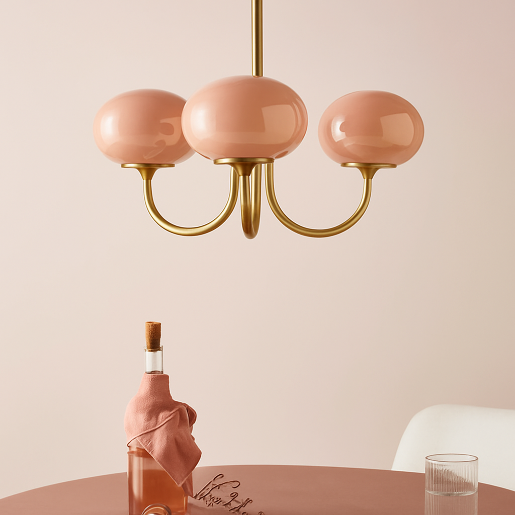 lustre moderne en verre pour décoration intérieure enfant - vue 3 sur 17