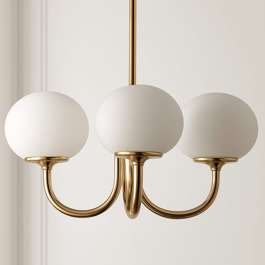 lustre moderne en verre pour décoration intérieure enfant - vue 4 sur 17