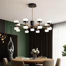 lustre moderne haut de gamme avec télécommande et gradation