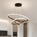lustre moderne à LED pour décoration intérieure élégante