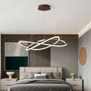 lustre moderne à led pour décoration intérieure élégante