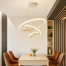 lustre moderne à LED pour décoration intérieure élégante