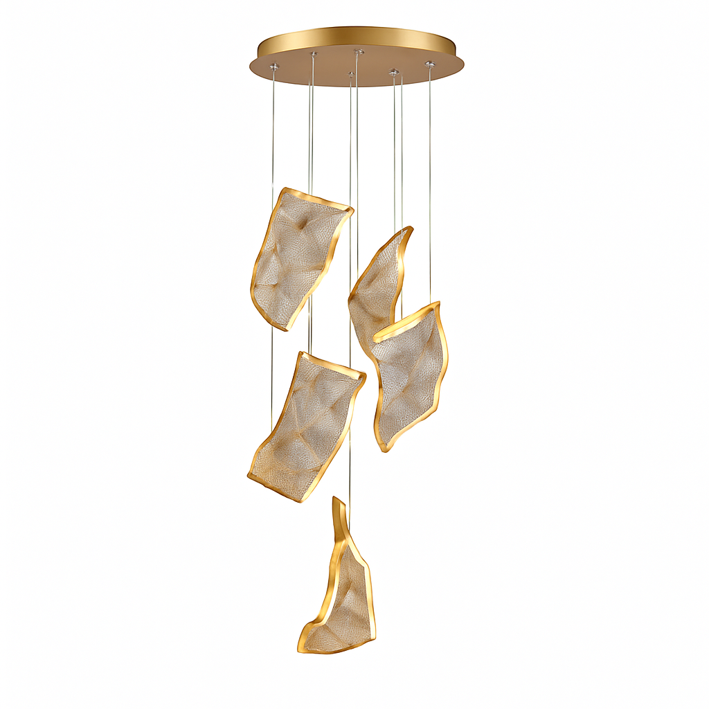 lustre moderne led pour duplex escalier bar et magasin de vêtements - vue 13 sur 15