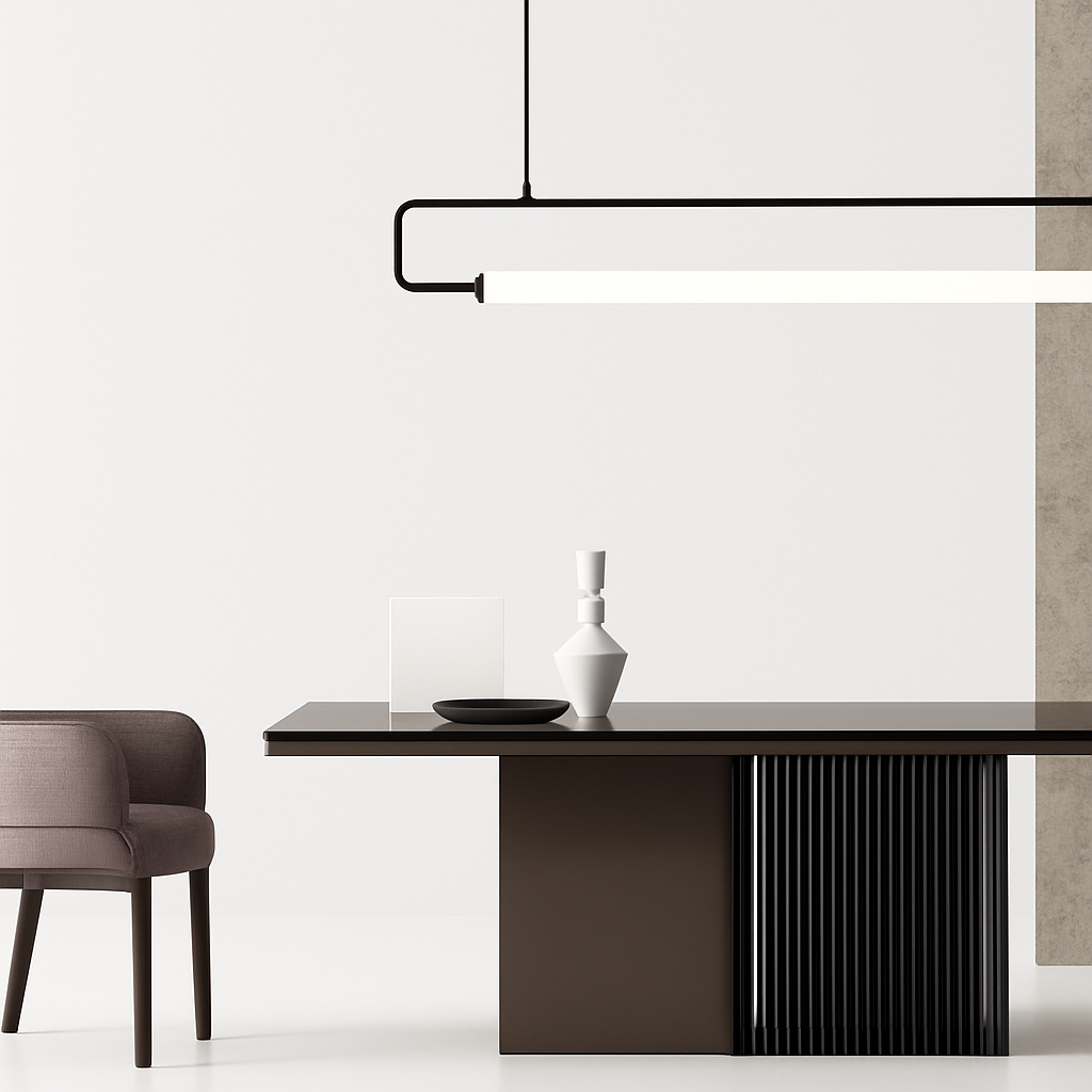 lustre moderne led suspendu lampara éclairage nordique - vue 4 sur 8