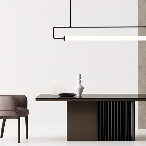 lustre moderne led suspendu lampara éclairage nordique - vue 5 sur 8
