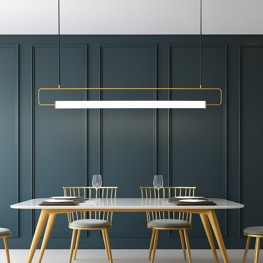 lustre moderne led suspendu lampara éclairage nordique - vue 5 sur 8