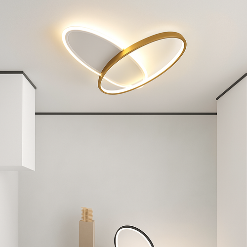 lustre moderne à leds pour intérieur décoratif - vue 2 sur 14