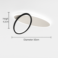 lustre moderne à leds pour intérieur décoratif