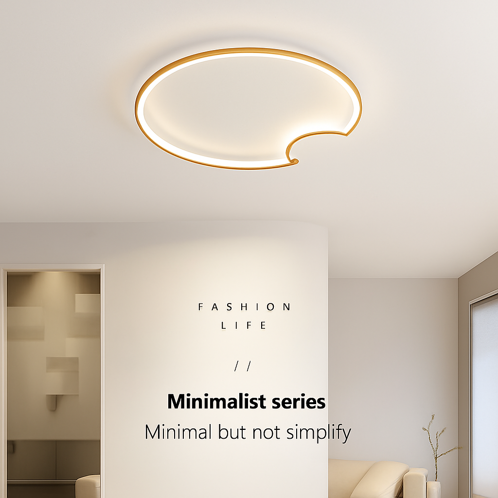 lustre moderne à leds pour intérieur décoratif - vue 3 sur 14