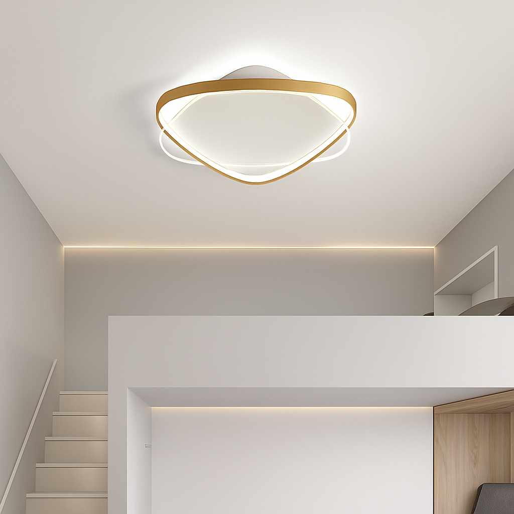 lustre moderne à leds pour intérieur décoratif - vue 5 sur 14